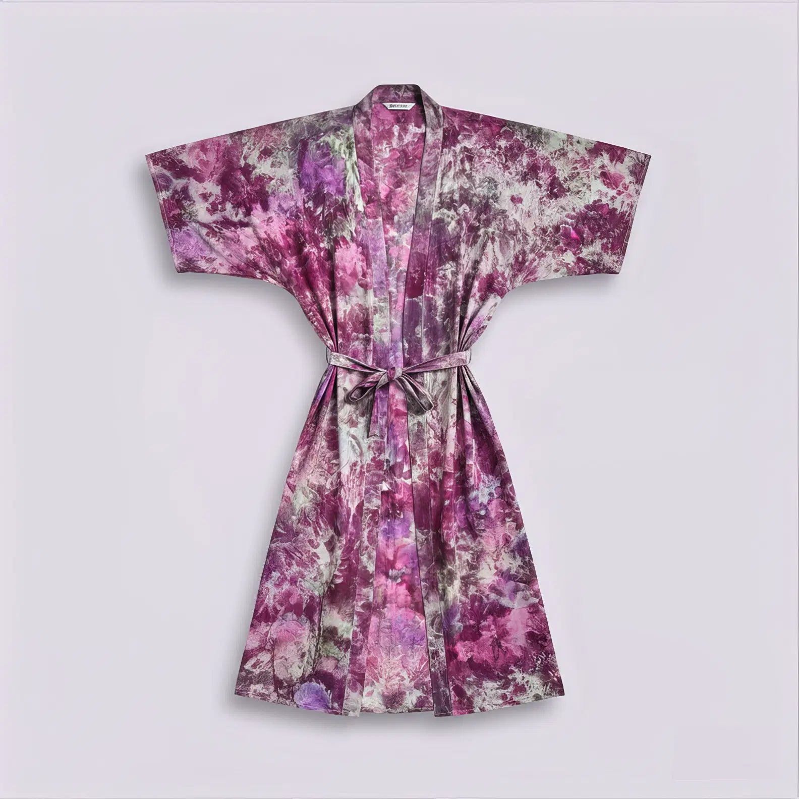 Dress Pink Tie Dye Diamond Dye