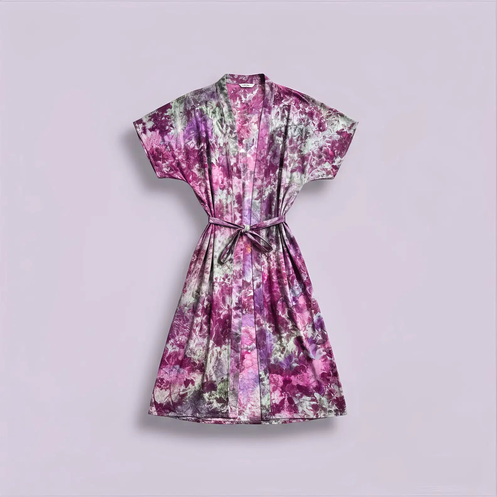 T Shirt Pink Purple Diamond Dye